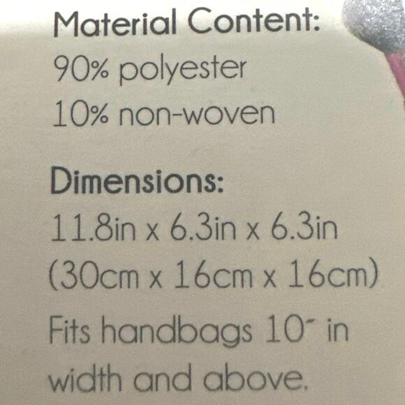 Lg. Handbag Organizer, several pockets. Has handles. NWT. - Picture 6 of 6